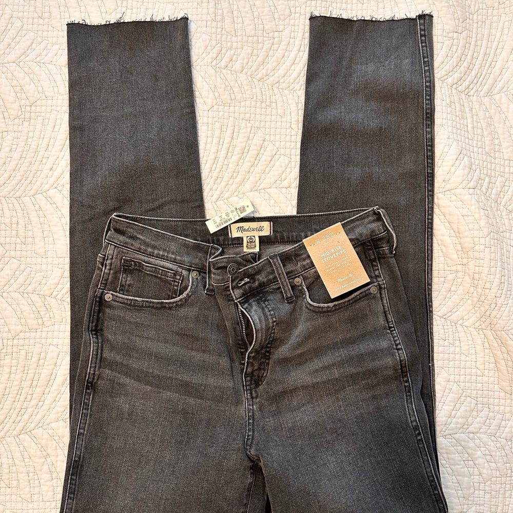 Madewell Black Denim Jeans